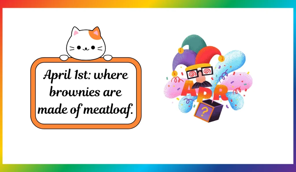 April Fool Food Jokes