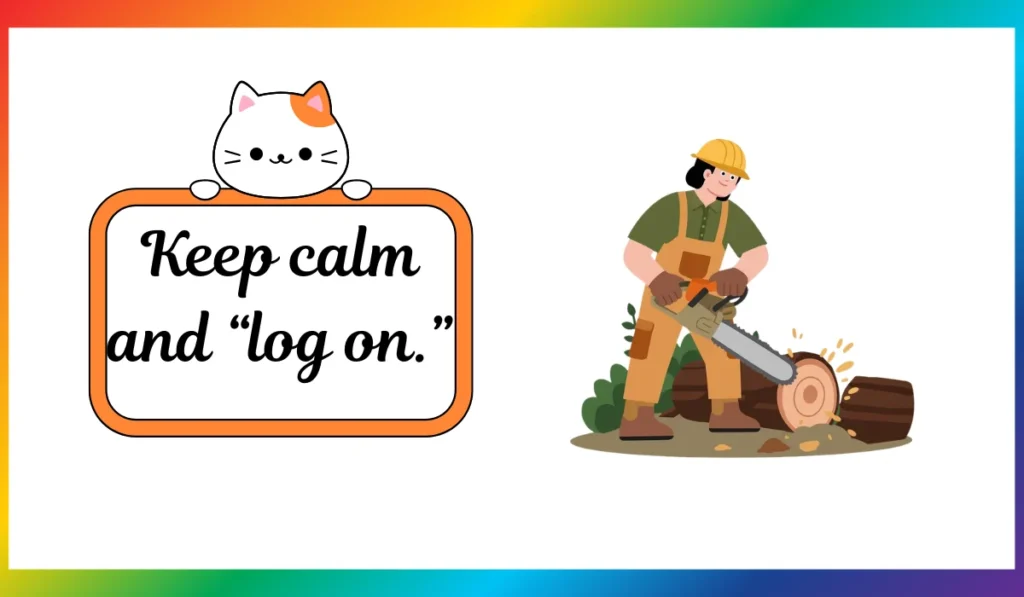 Logging Puns