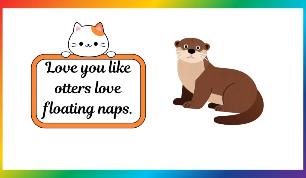 otter love puns