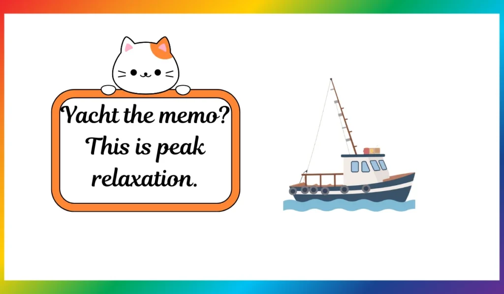yacht puns