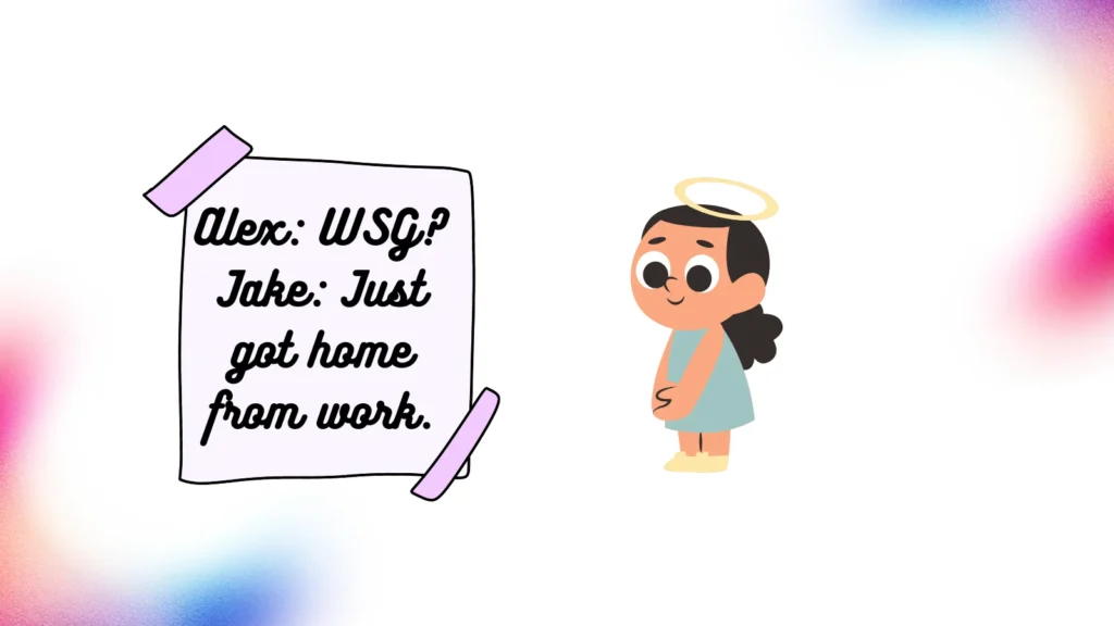 WSG Used in Text Messages